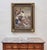 Hand-Woven Tapestry with Romantic Scene in Gilded Frame For Sale - Image 9 of 10
