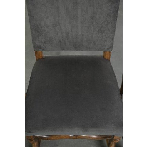 Wood Late 19th Century Os De Mouton Dining Chairs with Fabric Seats, Set of 41 For Sale - Image 7 of 14