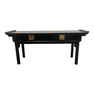 Late 20th Century Altar Console Table Sideboard by Century Furniture For Sale