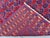 Mushwani Red and Blue Andkhoy Hand-Knotted Wool Rug - 6'4" X 9'11" For Sale - Image 9 of 11