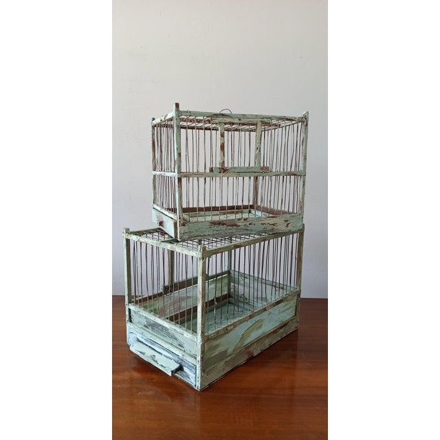 Decorative Cages, 1950s, Set of 2 For Sale - Image 11 of 17