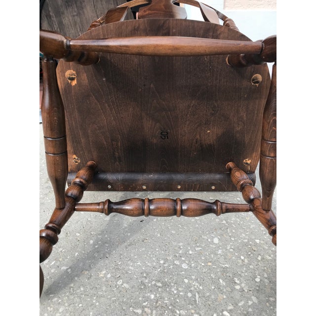 Large Mid-Century Victorian Rocker For Sale - Image 10 of 12