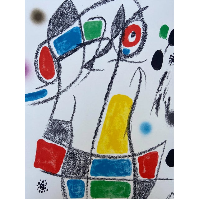 Joan Miró - Maravillas con variaciones n-3 Lithography 35,7x49,6cm Signed in the plate 1975 Edition of 1500 copies on...