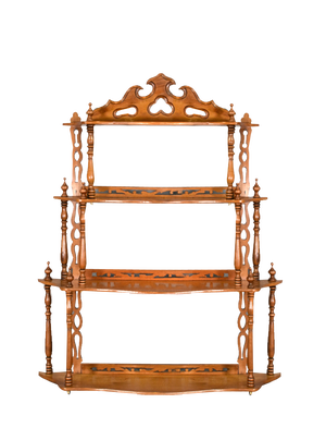 French Shelving Unit in Walnut