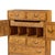 Henredon Campaign Mid Century Oak and Brass Highboy Dresser Armoire For Sale In Chicago - Image 6 of 10