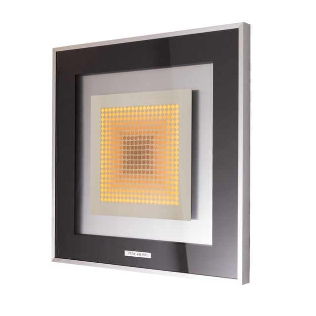 Victor Vaserely, Composition, 1972, Photogravure For Sale - Image 6 of 8