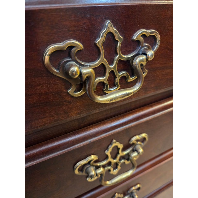 Vintage Chippendale Bedside Chest of Drawers / Nightstand For Sale - Image 14 of 14