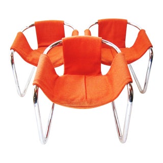 Burke & Eberle Zermatt Sling Chairs Vectra Group For Sale