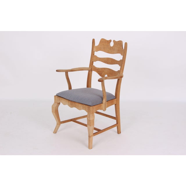 Vintage Razorblade Armchairs by Henning Kjærnulf for EG Møbler, 1960s, Set of 2 For Sale - Image 6 of 13
