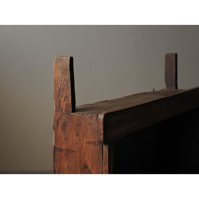 Primitive Mountain Shelf in Wood, Spain, 1900s For Sale - Image 11 of 18