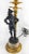 We are selling this great French table lamp. This gilt bronze lamp has nice bronze figure of a court Jester figure....