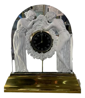 Electric Clock by René Lalique, 1926