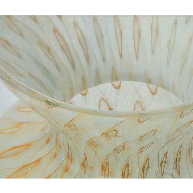 1960s 1960s Italian Glass Vase Attributed to Barovier E Toso For Sale - Image 5 of 5