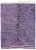 Purple Beni Mrirt Moroccan Rug - 09'02 X 11'08 For Sale - Image 9 of 9