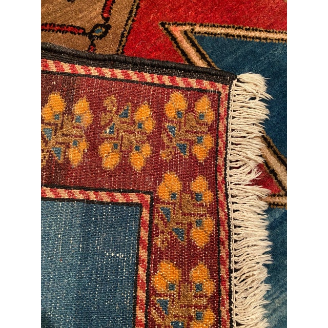 Traditional 1940s Pasargad Semi- Persian Sultanabad Wool Rug - 4'6" x 6' For Sale - Image 3 of 9