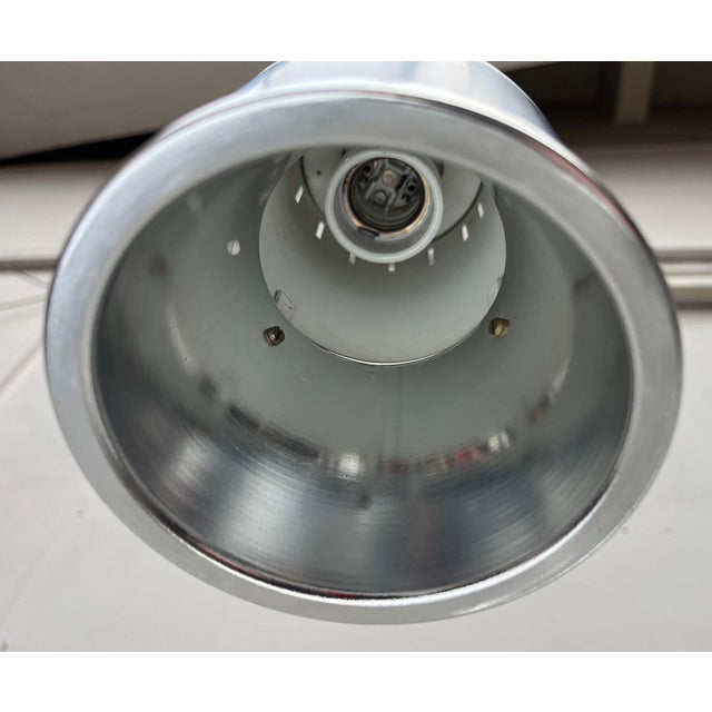 Mid-Century Dutch Minimalist Pendant Lamps attributed to Louis Kalff for Philips, 1950s, Set of 4 For Sale - Image 14 of 18