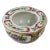 Vintage Asian Porcelain Hand Painted White Floral Ashtray China For Sale
