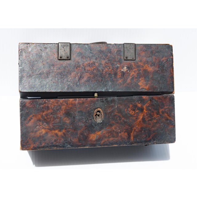 Traditional Early 18th Century Burlwood Box For Sale - Image 3 of 7