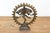 Brass Cosmic Circle of Fire Patinated Nataraja For Sale - Image 8 of 11