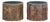 Adrian Pearsall for Craft Associates Mid Century 24-Inch Brutalist Drum Side End Tables For Sale