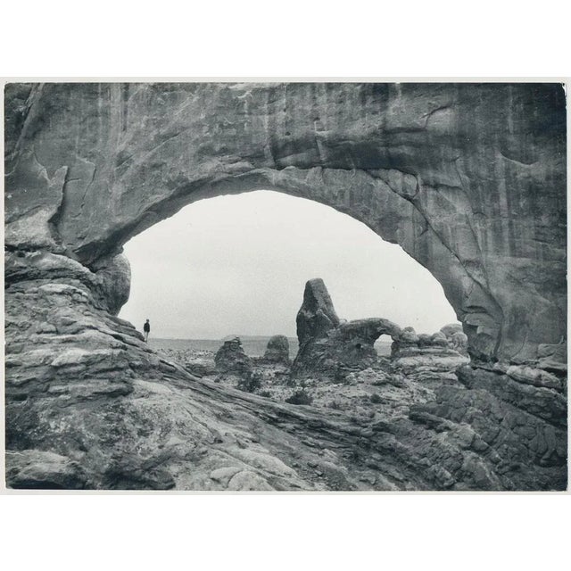 1960s Arches National Park, Utah, USA, 1960s, Black & White Photograph For Sale - Image 5 of 5