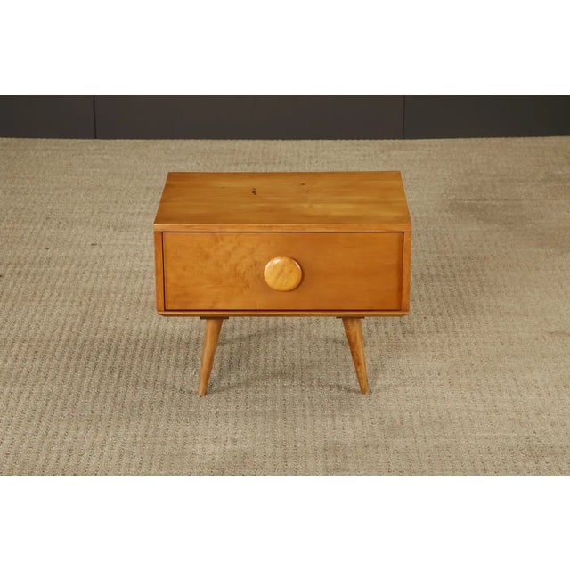 Paul McCobb for Winchendon Planner Group Nightstand / End Table, 1950s, Signed For Sale In Los Angeles - Image 6 of 18