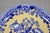 Mid 20th Century Mid 20th Century Spode 13" Garden Collection Flowers Poppy Blue Yellow Platter Dinner Plate, Each For Sale - Image 5 of 9