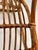 Mid-Century Franco Albini Style Child's Rattan Bamboo Rocking Chair For Sale - Image 10 of 11