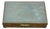 Mid Century Chinese Brass & Jade Divided Keepsake Trinket Cigarette Box 6" For Sale