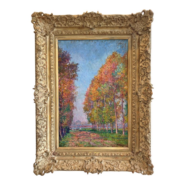 19th Century Impressionist Painting in the Style of Claude Monet For Sale