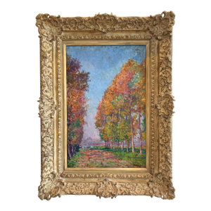 19th Century Impressionist Painting in the Style of Claude Monet