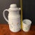 Vintage Phoenix Thermal Serving Set With Tray & 4 Cups, Floral Tulip Carafe, Retro Picnic Beverage Service, 1970s Insulated Coffee Tea Set For Sale - Image 11 of 12