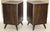 Swedish Moderne Dark Walnut Bedside Cabinets, 1940s - A Pair For Sale - Image 11 of 13