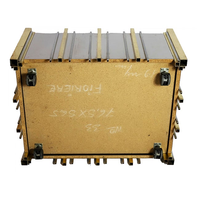 Large Italian Flower Planter on Wheels, 1970s For Sale - Image 4 of 6