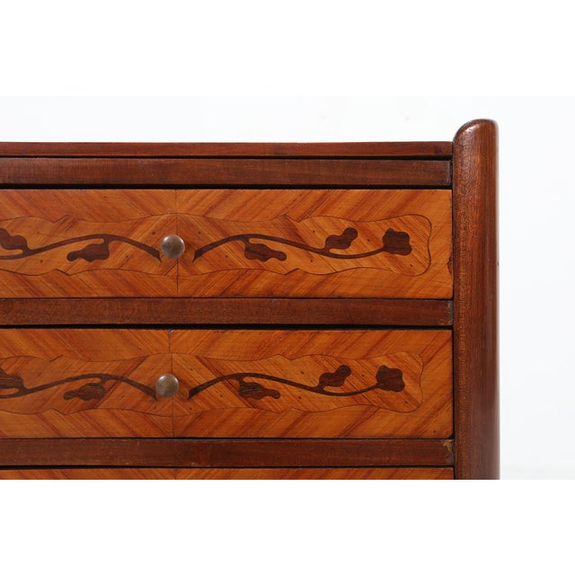 1950s 20th Century Napoleon III French Nightstand, 1950s For Sale - Image 5 of 13