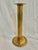 Metal Vintage Collected Set of 7 Different Solid Brass Candle Stick Holders For Sale - Image 7 of 9