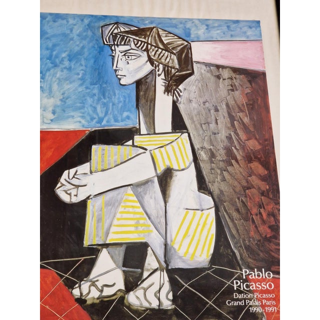 Poster for Pablo Picasso at Grand Palais Paris, 1990s For Sale - Image 4 of 13