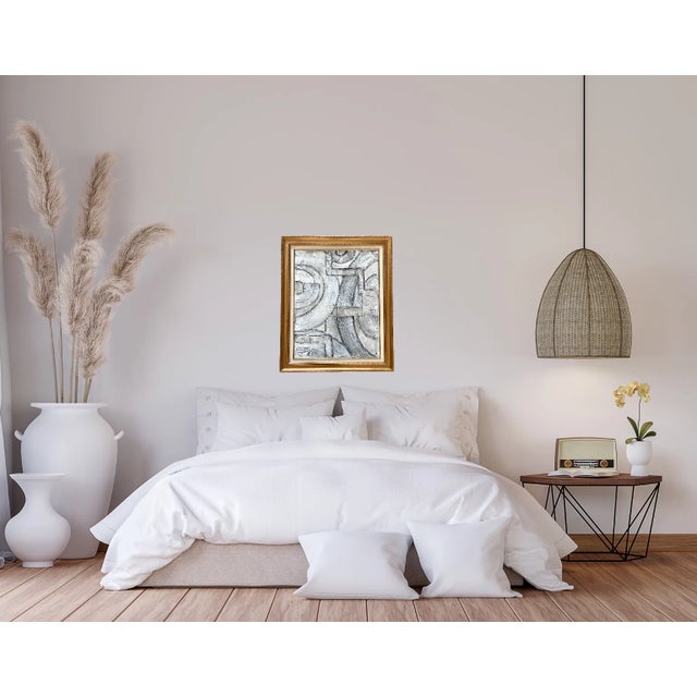 2020s Large Contemporary Abstract Mixed-Media Painting, Bryan Boomershine For Sale - Image 5 of 6