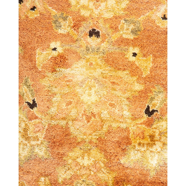 Traditional Mogul, One-of-a-Kind Hand-Knotted Area Rug in Brown, 6' 2" x 8' 10" For Sale - Image 3 of 8