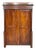 Biedermeier Mahogany and Pine Wardrobe, 1880 For Sale