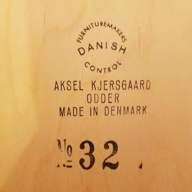 Set of Bench with Drawer Unit by Kai Kristiansen for Aksel Kjersgaard, 1960s For Sale - Image 9 of 15