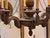 Late 20th Century Carved and Painted Chandelier For Sale - Image 5 of 15