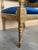 Mid 20th Century Mid 20th Century Pair of Louis XVI Style Giltwood Armchairs with Blue Klein Velvet For Sale - Image 5 of 18