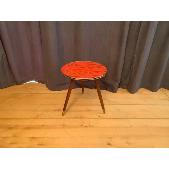 Wood Large Flower Table , 1960s For Sale - Image 7 of 7