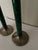 Faux Malachite Candlesticks, 1980s, Set of 2, in Very Good conditions. Designed 1980 to 1989