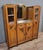 Antique Art Nouveau Oak Display Cabinet, 1890s For Sale - Image 3 of 9