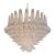 Contemporary Diamanted “Selle-Petali” Murano Glass Chandelier by Simoeng For Sale