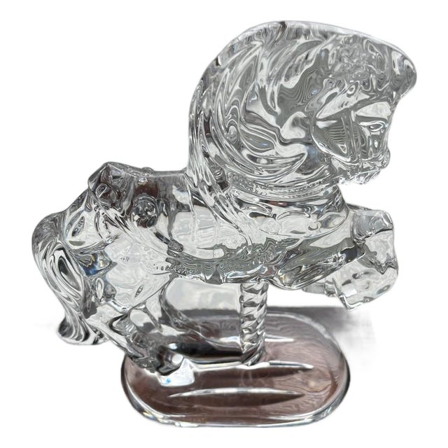 1997 Waterford Society Legends & Lore Carousel Horse Figurine Ireland w/ Box For Sale