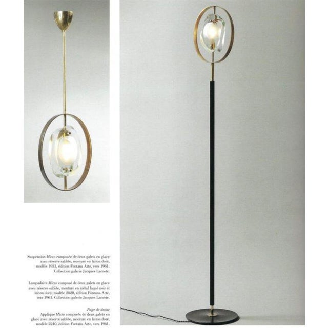 Metal Model 2020 Floor Lamp by Max Ingrand for Fontana Arte, Italy, 1961 For Sale - Image 7 of 16