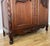 Vintage French Louis XVI Style Carved Walnut 2-Door Wardrobe For Sale - Image 16 of 18
